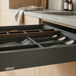 blum 薄方麗拉抽+緩衝滑軌【16mm底板】