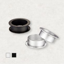 臺製 孔徑54mm 雙向鋁線孔盒 【鋁本色，白色，黑色】