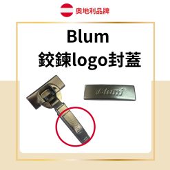 Blum 鉸鏈封蓋，裝飾蓋 6分/3分/入柱/170度/負90度