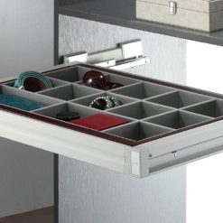 ING 飾品盒-緩衝可調 【白色，咖啡色】