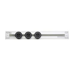 Eubiq 移動式插座 型號 RH2 嵌入式移動式插座 黑色 / 鈦色 【 60cm，80cm ，100cm，120cm 】