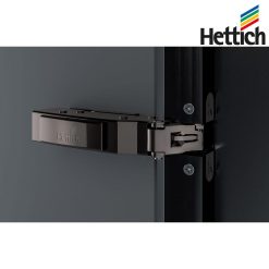 德國 Hettich 海蒂詩 Sensys 8638i 95°細鋁框緩衝鉸鏈 曜石黑