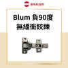 Blum 負90度 無緩衝鉸鏈