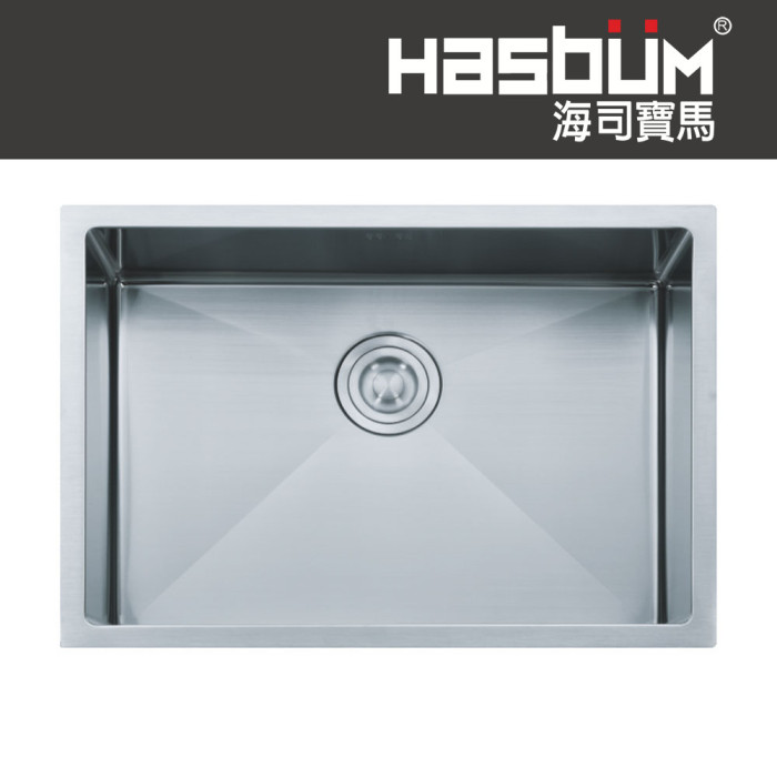 HASBUM 海司寶馬進口304不鏽鋼手工水槽 F6546A