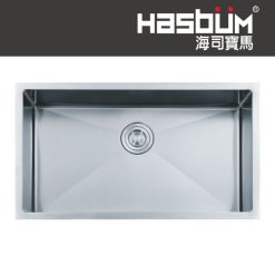 HASBUM 海司寶馬進口304不鏽鋼手工水槽 F7846A