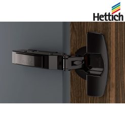 德國 Hettich 海蒂詩 Sensys 8645i 110°緩衝鉸鏈 曜石黑