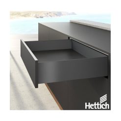 德國 Hettich 海蒂詩 AvanTech YOU艾菈薄抽-中高抽 【 黑色 】