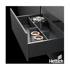 德國 Hettich 海蒂詩 AvanTech YOU艾菈薄抽-高高抽 【 黑色 】