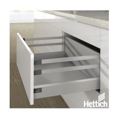 德國 Hettich 海蒂詩 ArciTech艾德鋁抽-高高抽 【 銀色 】