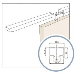 日本MURAKOSHI 櫥櫃下輪專用緩衝器HDC