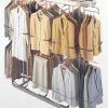 日本PANASONIC 旋轉衣架